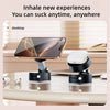 Magnetic Vacuum Car Phone Holder – Adjustable & Foldable Suction Cup Mount for All Smartphones